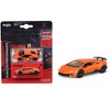 Lamborghini Huracan Performante Orange "Speed Icons" Series 1/64 Diecast Model Car by Maisto - 2 of 4