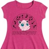 Girls' - Pokémon - Jiggypuff Sing Along Fit & Flair Cap Sleeve Dress - 2 of 3