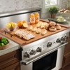 VEVOR Noodle Board Stove Cover, Stove Top Cover Board for Gas Burners & Electric Stove, Pine Wood Cutting Board with Handles,RV Stovetop Cover,Natural - 2 of 4