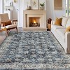 Area Rug - Washable Thin Carpet with Stain Resistant Easy-Clean Surface, Reinforced Edges Backing for Living Room Bedroom Entryway - 3 of 4