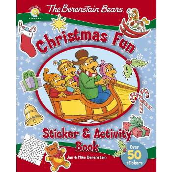 The Berenstain Bears Christmas Fun Sticker and Activity Book - (Berenstain Bears/Living Lights: A Faith Story) by  Jan Berenstain & Mike Berenstain