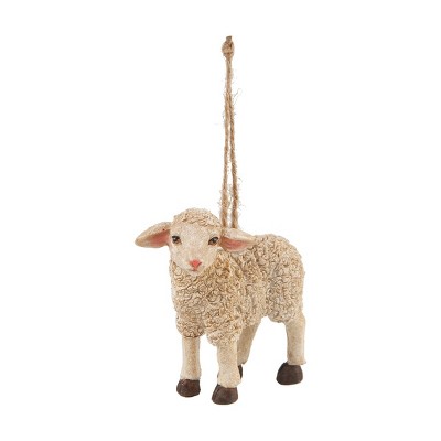 Gallerie II Little Lamb Farm Animal Handmade Hanging Christmas Tree Ornament