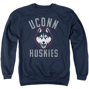 Campus Lab University of Connecticut Official Huskies Logo Unisex Adult Crewneck Sweatshirt - 1 of 4
