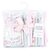 Hudson Baby Infant Girl Flannel Burp Cloth 10pk, Dreamy Unicorn, One Size - 2 of 4