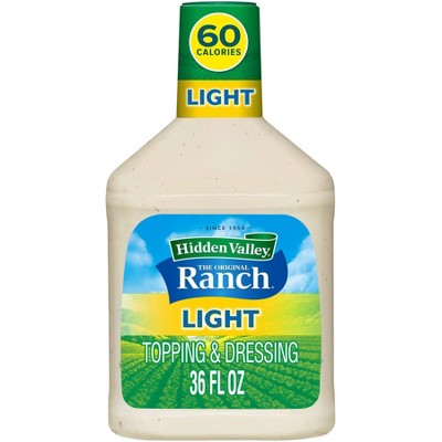 Hidden Valley Original Ranch Salad Dressing & Topping - Gluten Free - 16 Fl  Oz : Target