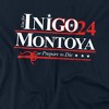 Princess Bride Inigo Montoya For President 24 Adult T-Shirt - 2 of 4