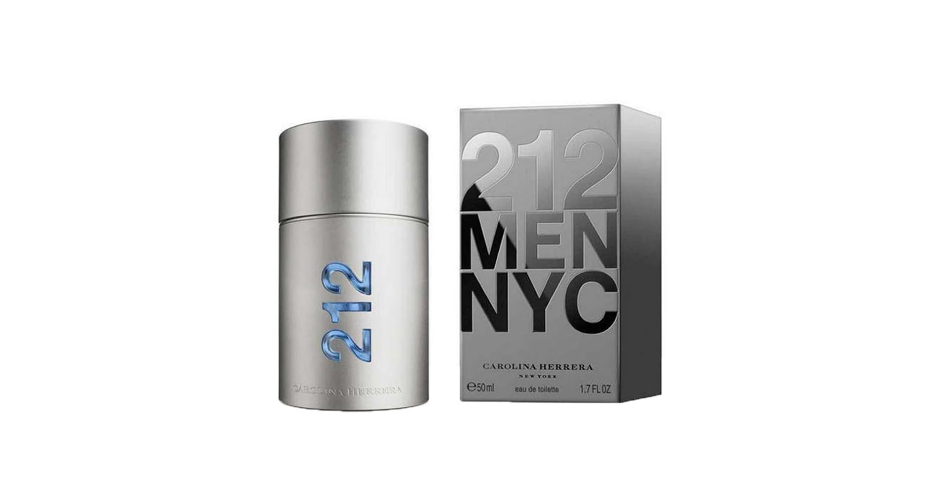 Carolina Herrera 212 Eau de Toilette Men Fresh Woody Scent 1.7 oz Spray