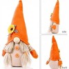 Christmas Gnomes Plush Decoration,Gnome Plush Christmas Decoration Handmade Swedish Dwarf Scandinavian Tomte Elf Gnomes for Home Office Table Decor - 2 of 4