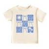 The Juniper Shop Nautical Checkered Coquette Toddler Short Sleeve Tee - 2 of 4