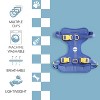 THE LICKER STORE Arlo Adjustable Soft Padded No Pull Pet Harness with 3 Buckles and 3 Leash Clips - 3 of 4