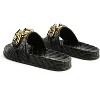 Miami Shot Bling Chain Strap Woven Slip On Women  Flats - 2 of 4