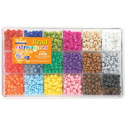 Photo 1 of Bead Extravaganza Bead Box Kit 19.75oz-Crayon