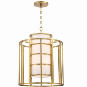Crystorama Lighting Hulton 6 - Light Chandelier in  Gold - 1 of 4