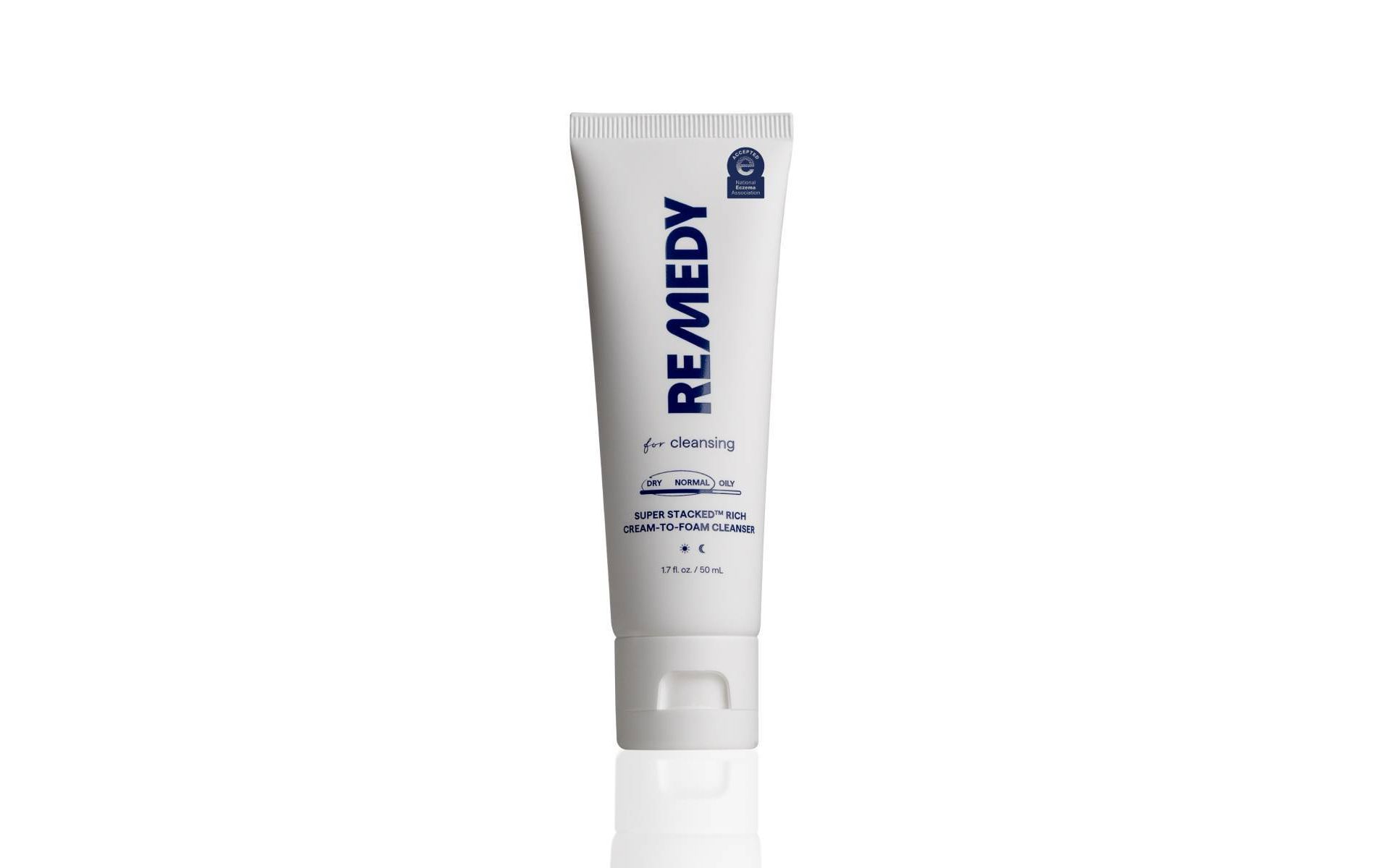 Remedy Skin Facial Cleansing Cream-to-Foam for Normal to Dry Skin - 1.7 fl oz