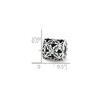 Black Bow Jewelry Sterling Silver with Lt Blue Crystals Moroccan Lattice Bead Charm - 2 of 3