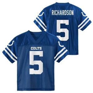 NFL Indianapolis Colts Toddler Boys' Anthony Richardson Short Sleeve Jersey - 1 of 2