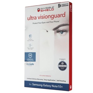 ZAGG Ultra Vision Guard Film Screen Protector for Samsung Note10+ (Plus Model) - 1 of 1