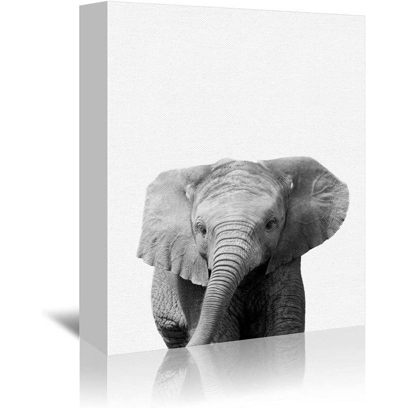 Americanflat Zoo Animals by NUADA 3 Piece Canvas Wall Art Set - Children's Nursery Home Décor, 2 of 5