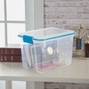 Sterilite Multipurpose Clear Plastic Storage Container Box - 4 of 4