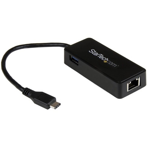 StarTech USB-C to Gigabit Network Adapter with Extra USB 3.1 Port - Model US1GC301AU - image 1 of 3