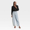 Women's Balloon Long Sleeve Lace Blouse - Universal Thread™ - 3 of 3