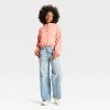 Women's Quarter Zip Hoodie Sweatshirt - Wild Fable™ - 3 of 3