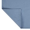 LunaLulinlk Blue Polyester Dish Dry Mat & Blue Cotton Dishcloth 2 Piece Set - 3 of 4