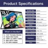 UPERFECT 18.5" 120Hz Touchscreen Portable Monitor, FHD IPS, 10-Point Touch, USB-C/HDMI, VESA, Built-in Stand&Speakers, Eye Care, for Laptop/PC/Console - 2 of 4