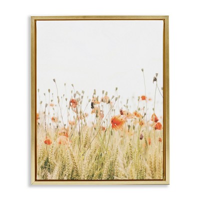 Stupell Industries Poppy Field Photography, 25" x 31"