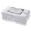 Modern Threads 6 Piece Yarn Dyed Jacquard Towel Set, Cobblestone. - 4 of 4