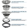 Coucheta Freestanding Single Bowl Utility Sink,Stainless Steel, Commercial w/ Left Workbench, Drawer, Pull-Out Faucet - 4 of 4