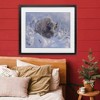 Stupell Industries Winter Bison In Deep Framed Print Under Glass Art - 3 of 4