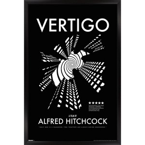 Trends International Alfred Hitchcock - Vertigo (1958) Framed Wall Poster Prints - 1 of 4