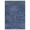 Modern Area Rug Farmhouse Geometric Lines Accent Rug Indoor Washable Rug - 3 of 4