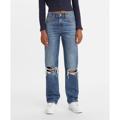 womens high rise levis