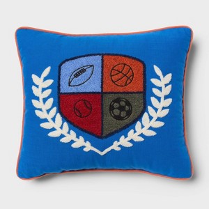 All Sports Kids' Decorative Throw Pillow - Pillowfort™ - 1 of 4
