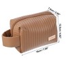 Unique Bargains Faux Leather Small Makeup Bag - 4 of 4