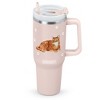 Collections Etc 40 oz. Stainless Steel Double Wall Insulated Pet Tumbler - 3 of 4