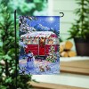 Evergreen Christmas Camper Lustre Garden Flag 12 x 18 Inches Indoor Outdoor Decor - 3 of 4