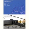 10x10 Ft Pop Up Canopy, 10'x10' Folding Canopy with 3 Highters Adjustable, Outdoor Event Shelter UPF 50+ Gazebo Portable Tents for Beach Wedding EZ - 4 of 4