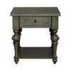 Liberty Furniture,Americana Farmhouse Drawer End Table in Dusty Taupe - 3 of 3