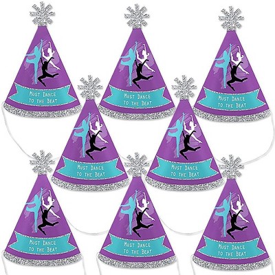 Big Dot of Happiness Must Dance to the Beat - Dance - Mini Cone Dance Party or Birthday Party Hats - Small Little Party Hats - Set of 8