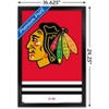 Trends International NHL Chicago Blackhawks - Logo 21 Framed Wall Poster Prints - 3 of 4