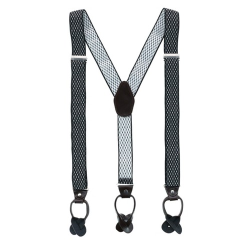 Men's Button Y-Back Suspenders