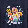 Boys' - Paw Patrol - Paw Patrol Group With Icons Graphic Long Sleeve Fleece Sweatshirt - 2 of 4