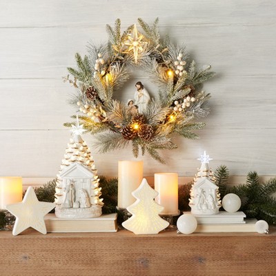 The Lakeside Collection Lighted Spiritual Accents