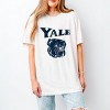 Yale Bulldog Distressed - Women's Short Sleeve Graphic T-Shirt - 3 of 4