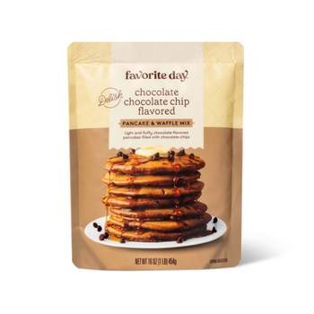 Chocolate Chocolate Chip Flavored Pancake Mix - 16oz - Favorite Day™