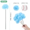 Unique Bargains Artificial Chrysanthemum Ball Flowers Silk Bouquets Real Touch 11 Inch 30 Pcs - 3 of 4