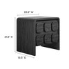 Modway Toscana 2-Drawer Nightstand - Mid-Century Modern Wood Bedside Table with Storage Drawers and Tapered Legs - 2 of 4